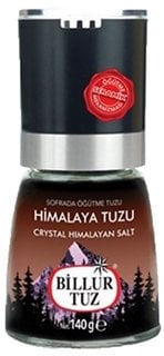 Billur Değirmen Kapaklı Tuz 140 Gr