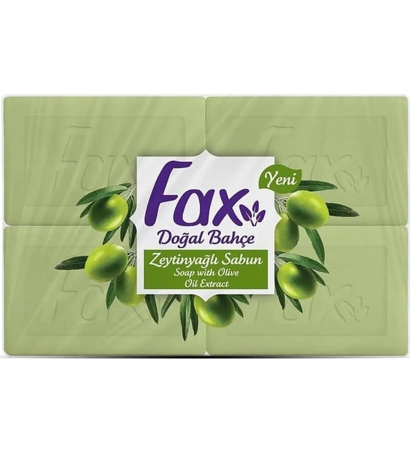 Fax Banyo Sabunu Zeytinyağlı 4 Lü 4x125 Gr=500 gr