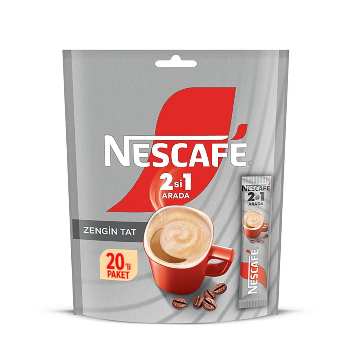 Nescafe 2si 1 Arada Tekli Poşet Kahve 20 Li Paket