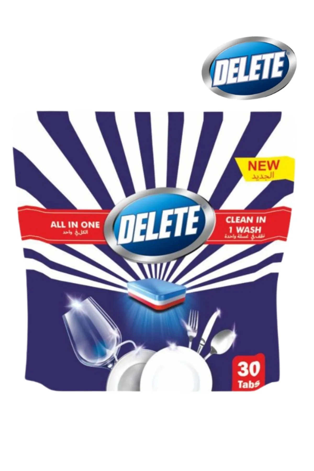Delete 30'lu Bulaşık Tableti