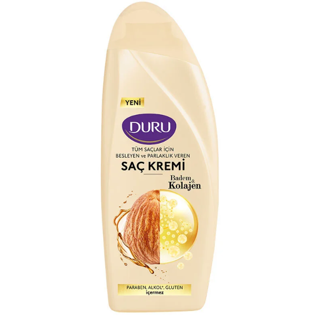 Duru Saç Kremi Kolajen & Badem 500 ml