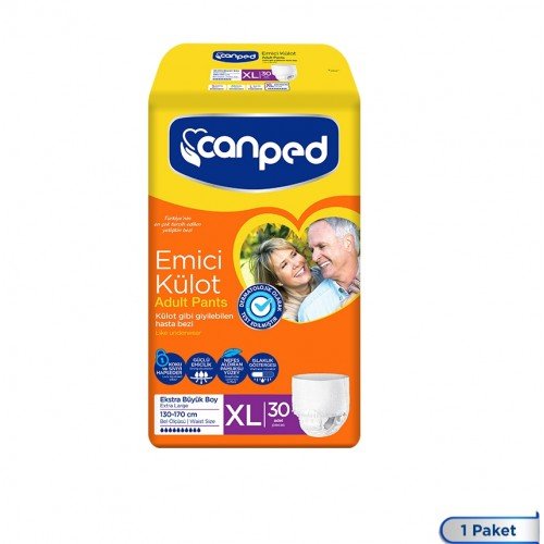 Canped Emici Külot Extra Büyük Boy Large 30 Adet