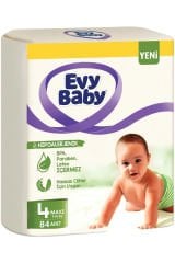 Evy Baby Bebek Bezi Beden:4 (7-14KG) Maxi 84 Adet Süper Fırsat Pk 2 ADET