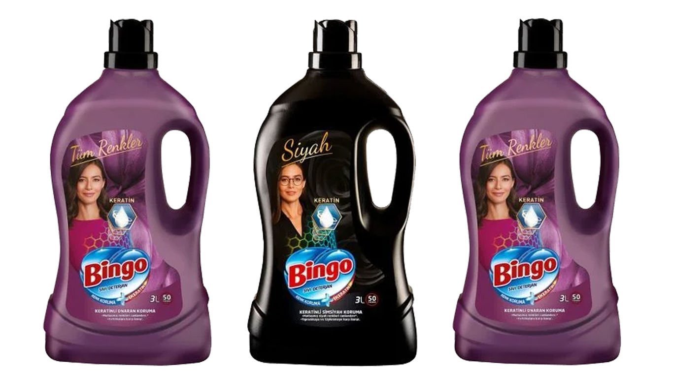 Bingo Onaran Koruma Sıvı Deterjan 3000 Ml 2 ADET+ Bingo Siyah Sıvı Deterjan 3000 Ml 1 ADET