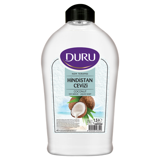 Duru Sıvı Sabun Nem Terapisi Hindistan Cevizli 1.5 lt