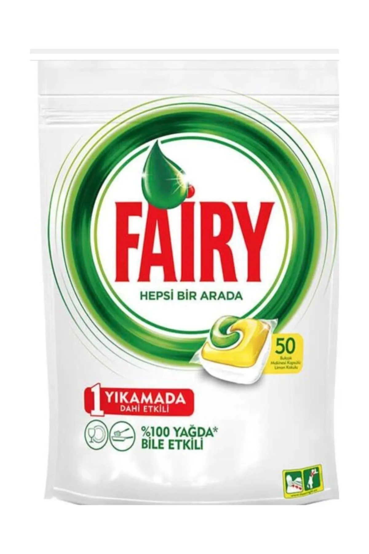 Fairy Bulaşık Makinesi Kapsülü 50'li