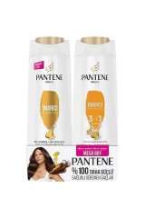 Pantene 600 Ml Onarıcı Şampuan & 350 Ml Şampuan + Saç Kremi + Bakım Kürü