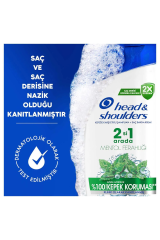 Head And Shoulders Şampuan Mentol Ferahlığı 2in1 330 ml