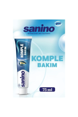 Sanino Komple Bakım Sanino Diş Macunu 1 Adet 75 Ml - Günlük Koruma YENİLENMİŞ FORMÜL