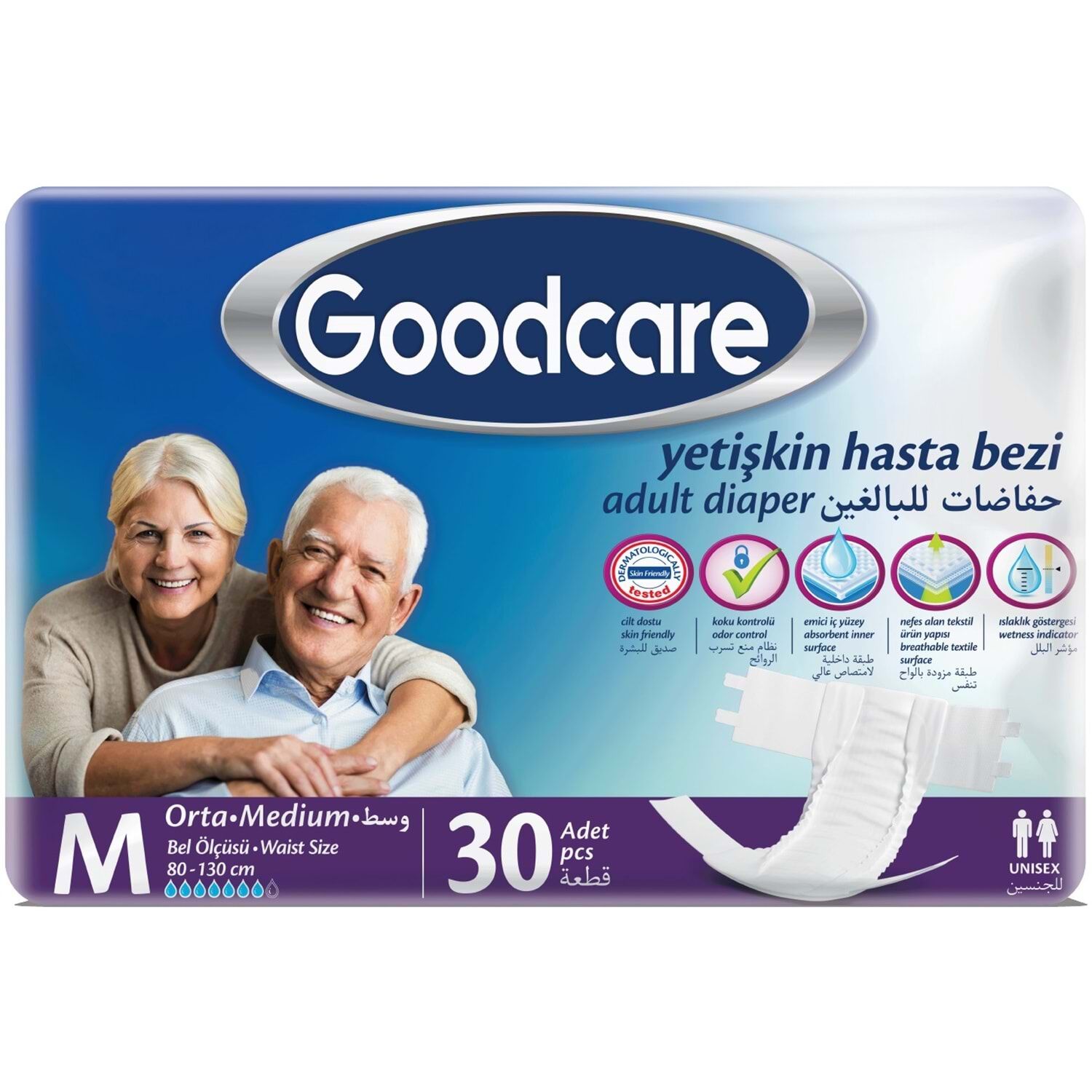 GoodCare Belbantlı (M) 30 Adetli