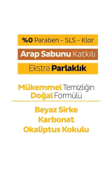 Sleepy Easy Clean Beyaz Sabun, Çamaşır Suyu, Arap Sabunu 300 Yaprak Yüzey Temizlik Havlusu
