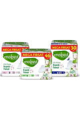 Molped Pure Soft Hijyenik Ped Süper Mega Paket 112 Adet