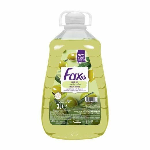 Fax Sıvı Sabun Zeytinyağlı  3 Lt