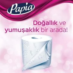 Papia Pure&Soft 4 Katlı Tuvalet Kağıdı 16 Rulo 2 ADET