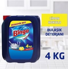 Bingo Bulaşık Deterjanı Limon Kokulu 4Kg