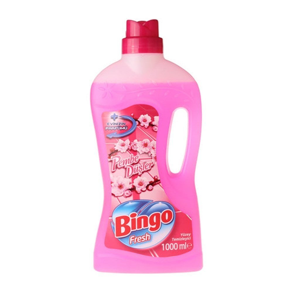 Bingo Fresh Pembe Düşler Yüzey Temizleyici 1000 ml