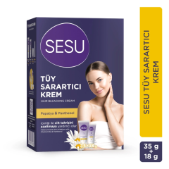 Sesu Tüy Sarartıcı Krem 35 gr + 18 gr 6 ADET
