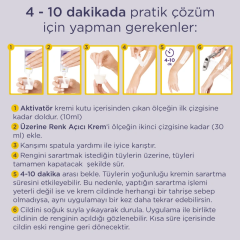 Sesu Tüy Sarartıcı Krem 35 gr + 18 gr 6 ADET