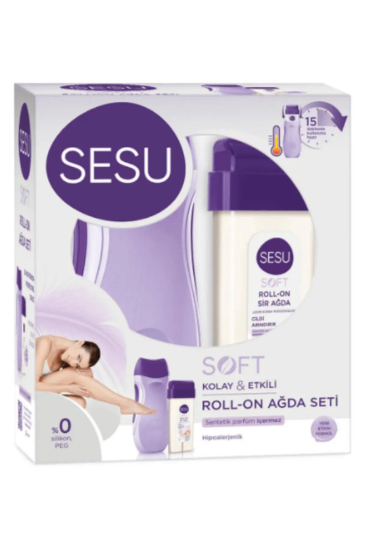Sesu Soft Roll-on Kolay Ağda Set