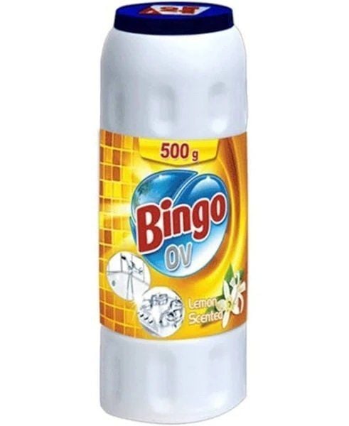 Bingo Ov Limonlu Mekanik Temizleme Tozu 500 gr