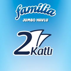 Familia Plus Jumbo Kağıt Havlu 3 Katlı 1=6 Rulo