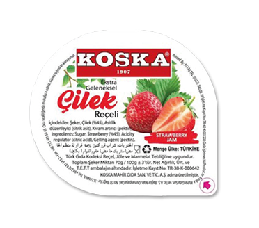 Koska Piknik Ekstra Çilek Reçeli 20 Gr