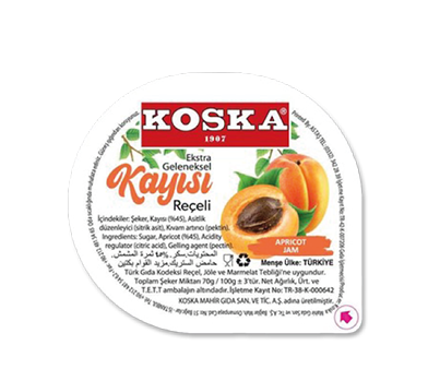 Koska  Piknik  Ekstra Geleneksel Kayısı Reçeli 20 gr
