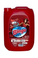Bingo Soft Lovely Çamaşır Yumuşatıcısı 5 LT 4 ADET
