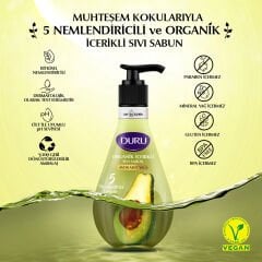 Duru Sıvı Sabun Organik İçerikli Avokado 500 ML