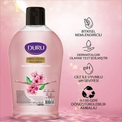 Duru Sıvı Sabun Organik İçerikli Kiraz Çiçeği  1500 ML