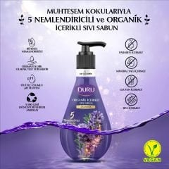 Duru Organik Sıvı Sabun İçerikli Lavanta  500 ML