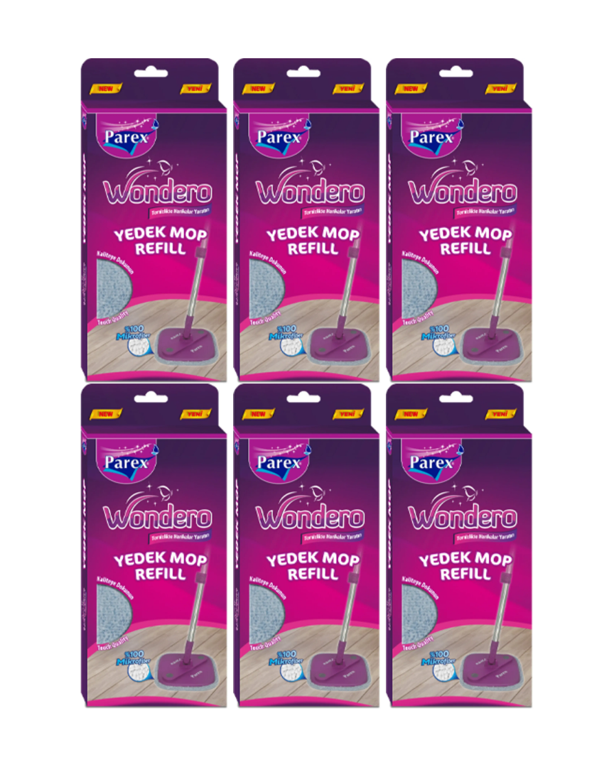 Parex Wondero Yedek Paspas Mop 6 Adet