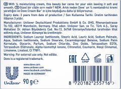 Dove Beauty Cream Bar Katı Güzellik Sabunu Original Nemledirici Etkili, 90 g