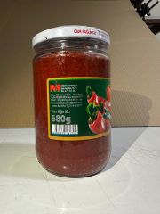 HAS MİRİOĞLU BİBER SALÇASI 680GR TATLI