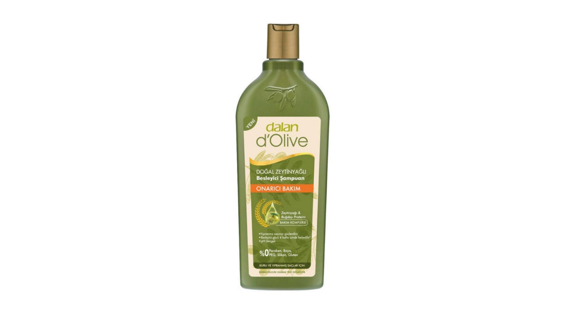 Dalan D'Olive Zeytinyağlı Onarıcı Bakım Şampuan 400 ML