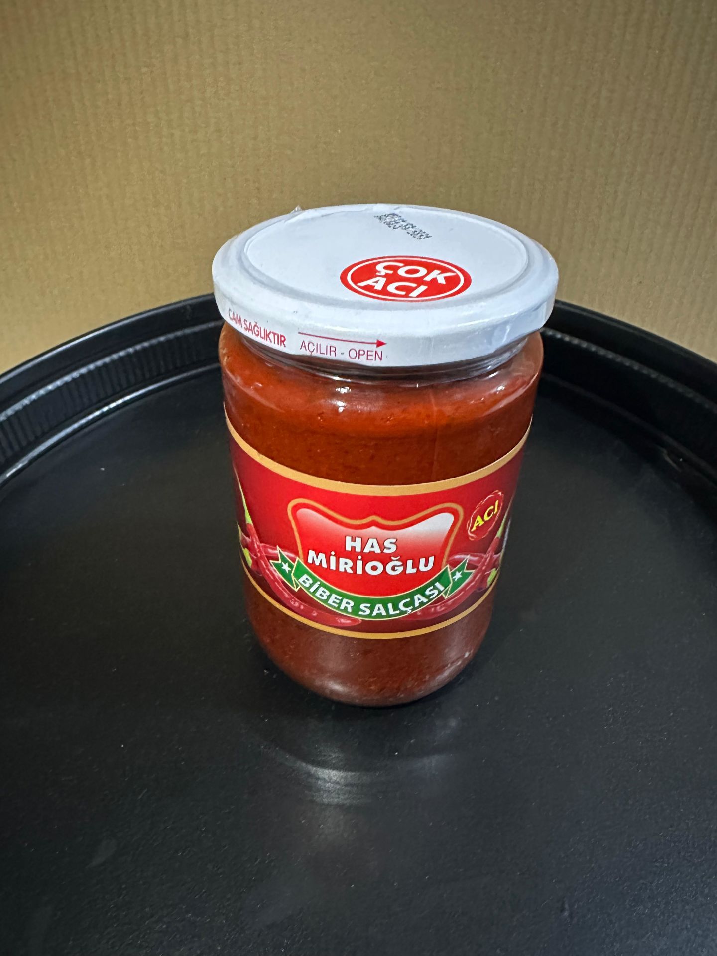 HAS MİRİOĞLU ÇOK ACI BİBER SALÇASI 680GR
