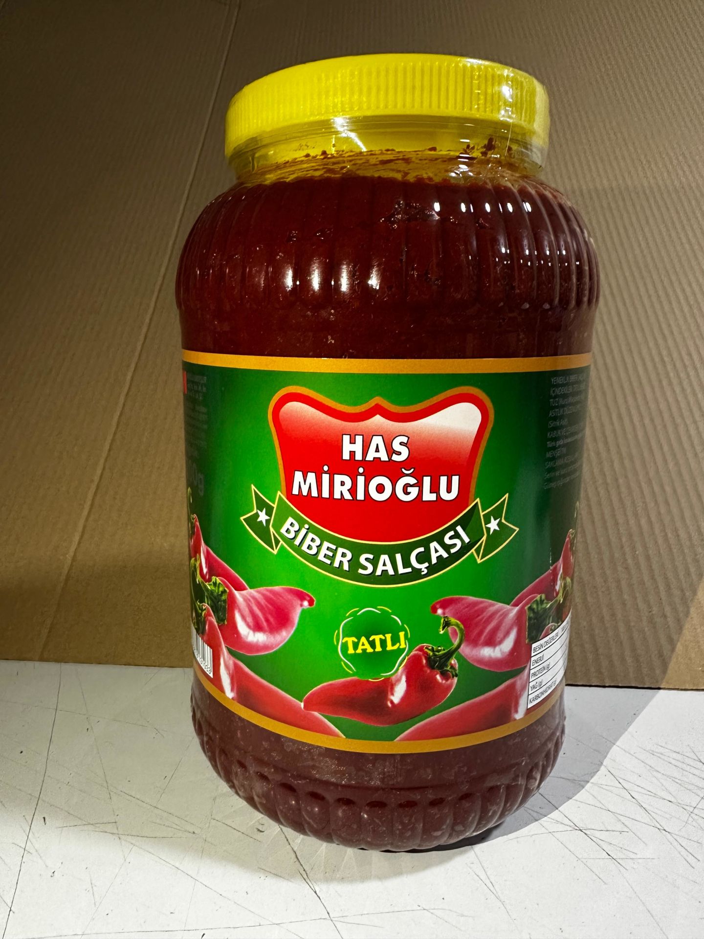 HAS MİRİOĞLU BİBER SALÇASI 4200GR
