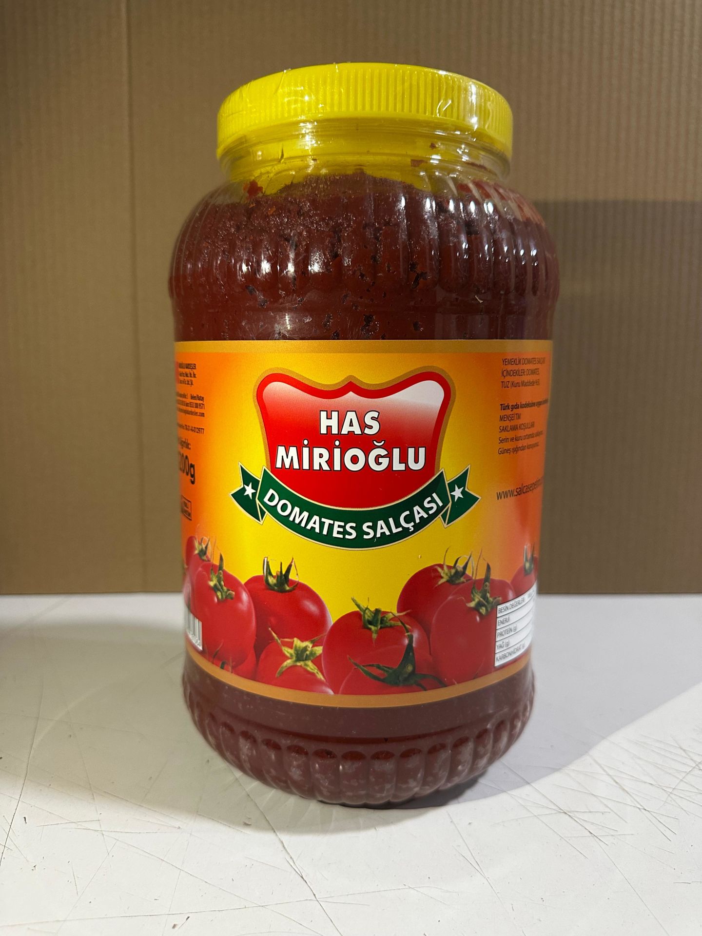 HAS MİRİOĞLU DOMATES SALÇASI 4200GR