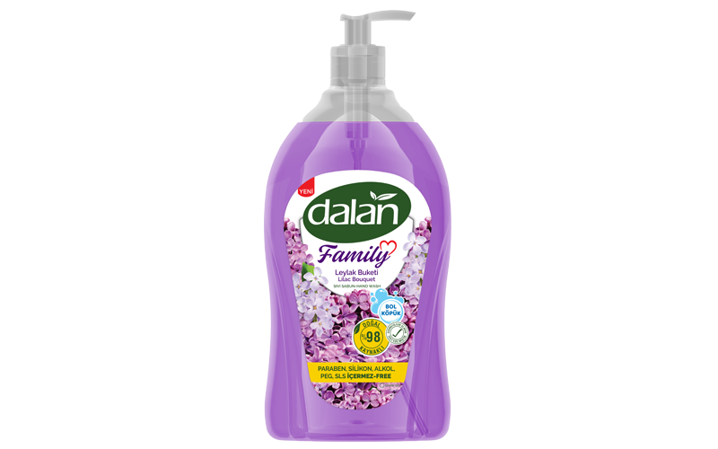 Dalan Sıvı Sabun  Family Leylak Buketi 650 ml