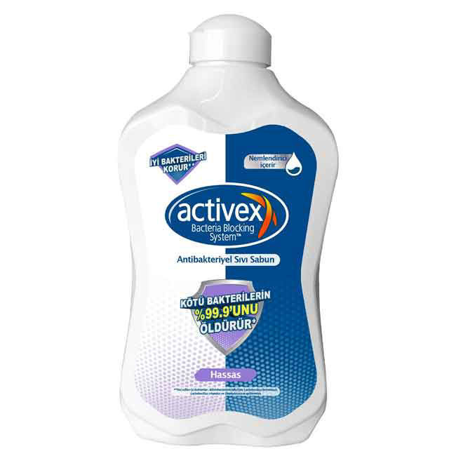 Activex Sıvı Sabun Antibakteriyel  Hassas 1500ml