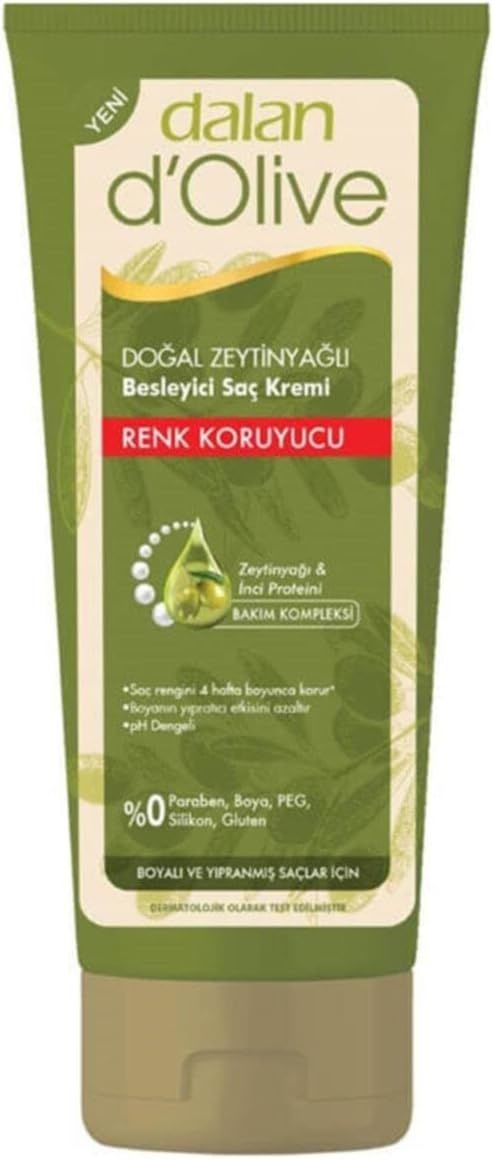 Dalan Saç Kremi D'olıve  Renk Koruyucu 200 ml