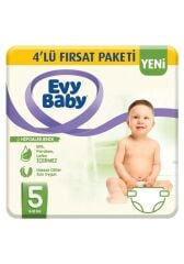 Evy Baby Bebek Bezi Beden:5 Junior 44 Adet 11-18 KG İÇİN UYGUNDUR