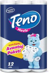 Teno Ultra 12'li Kağıt Havlu (1 x 12 Adet)