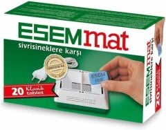 Esemmat Sivrisineklere Karşı Klasik Tablet 20'li