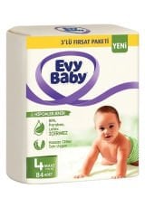 Evy Baby Bebek Bezi Maxi 4 Beden 84 Adet 7-14 KG İÇİN UYGUNDUR