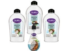 Duru Sıvı Sabun Nem Terapisi Hindistan Cevizli 1.5 lt 3 Adet +  500 ML 1 adet