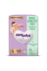Canbebe Bebek Bezi Mega Paket 4 Beden (7-14kg) 100 Adet