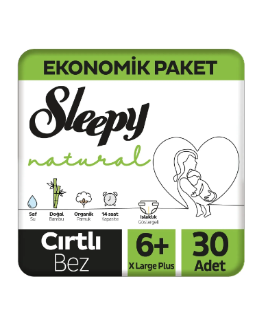 Sleepy Natural 2'li Jumbo Xl 6+ Beden 30'lu