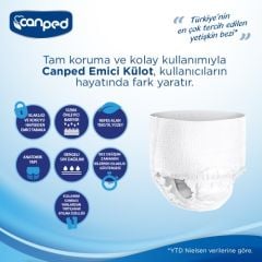 Canped Emici Külot Extra Büyük Boy XL 30 Adet