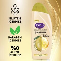 Duru Zeytinyağı&Kolajen Kuru Ve Normal Saçlar İçin Şampuan 500 Ml